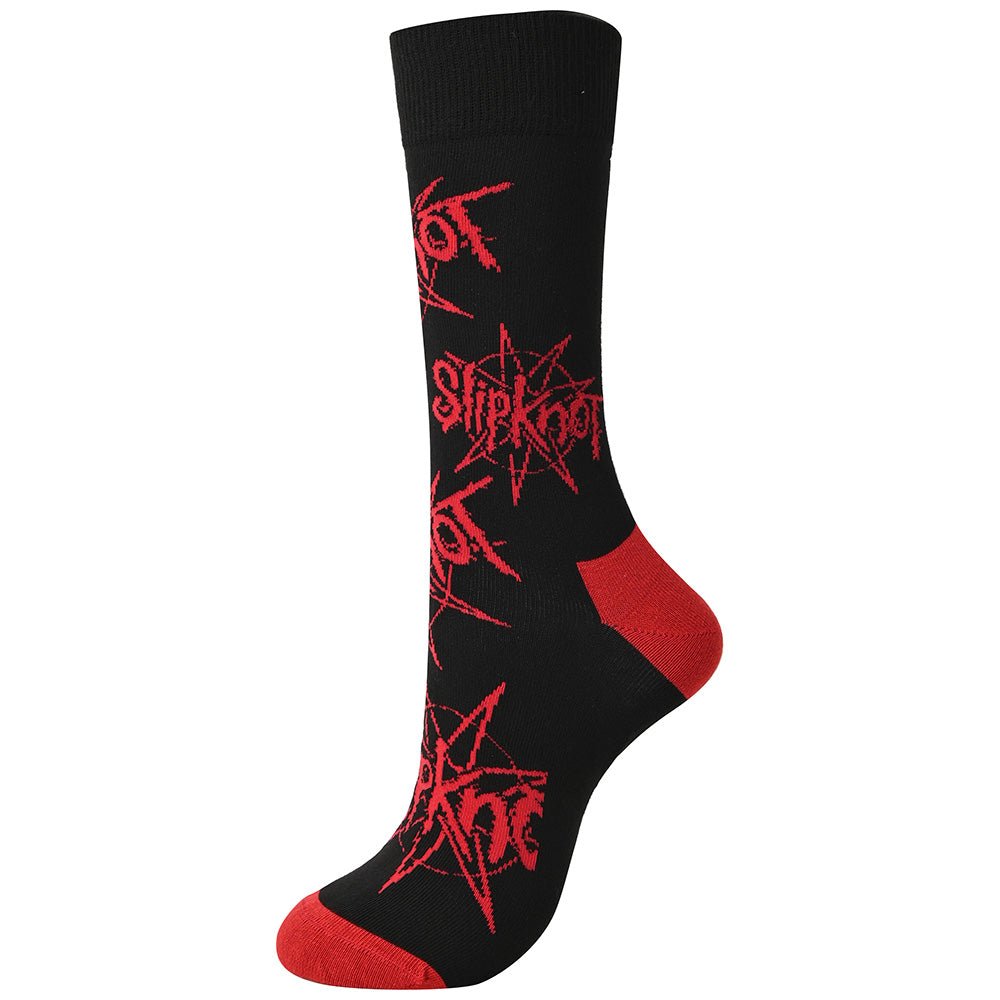 SLIPKNOT スリップノット (結成 30周年 ) - Logo & Nonagram / ソックス / メンズ - PGS